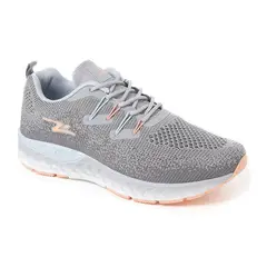 POZATINI - ZAPATILLA DEPORTIVA MUJER CENIZA GRAFITO SALMON 7811