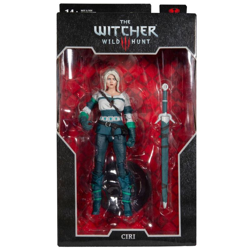 MCFARLANE TOYS - Figura Ciri Elder  - The Witcher Wild Hunt III Mcfarlane