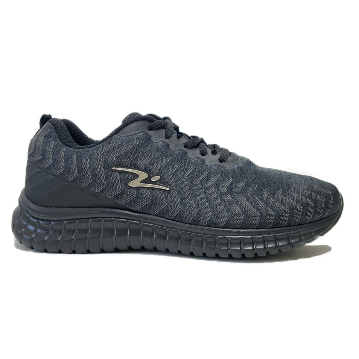 POZATINI - ZAPATILLA DEPORTIVA HOMBRE GRAFITO NEGRO 8616