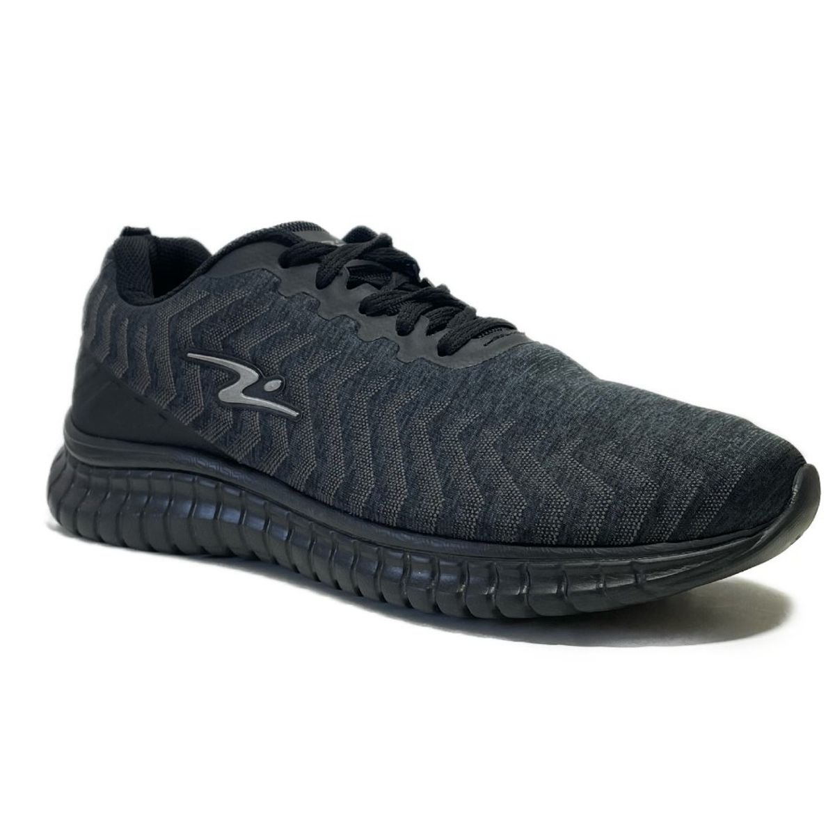 POZATINI - ZAPATILLA DEPORTIVA HOMBRE GRAFITO NEGRO 8616