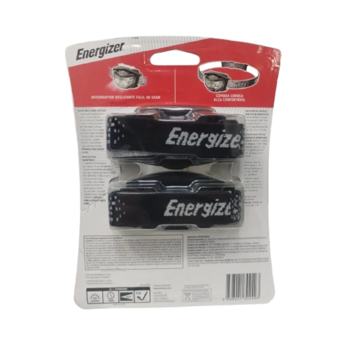 LBN - LINTERNA FRONTAL ENERGIZER HD33A4 60 LUMENES NEGRO