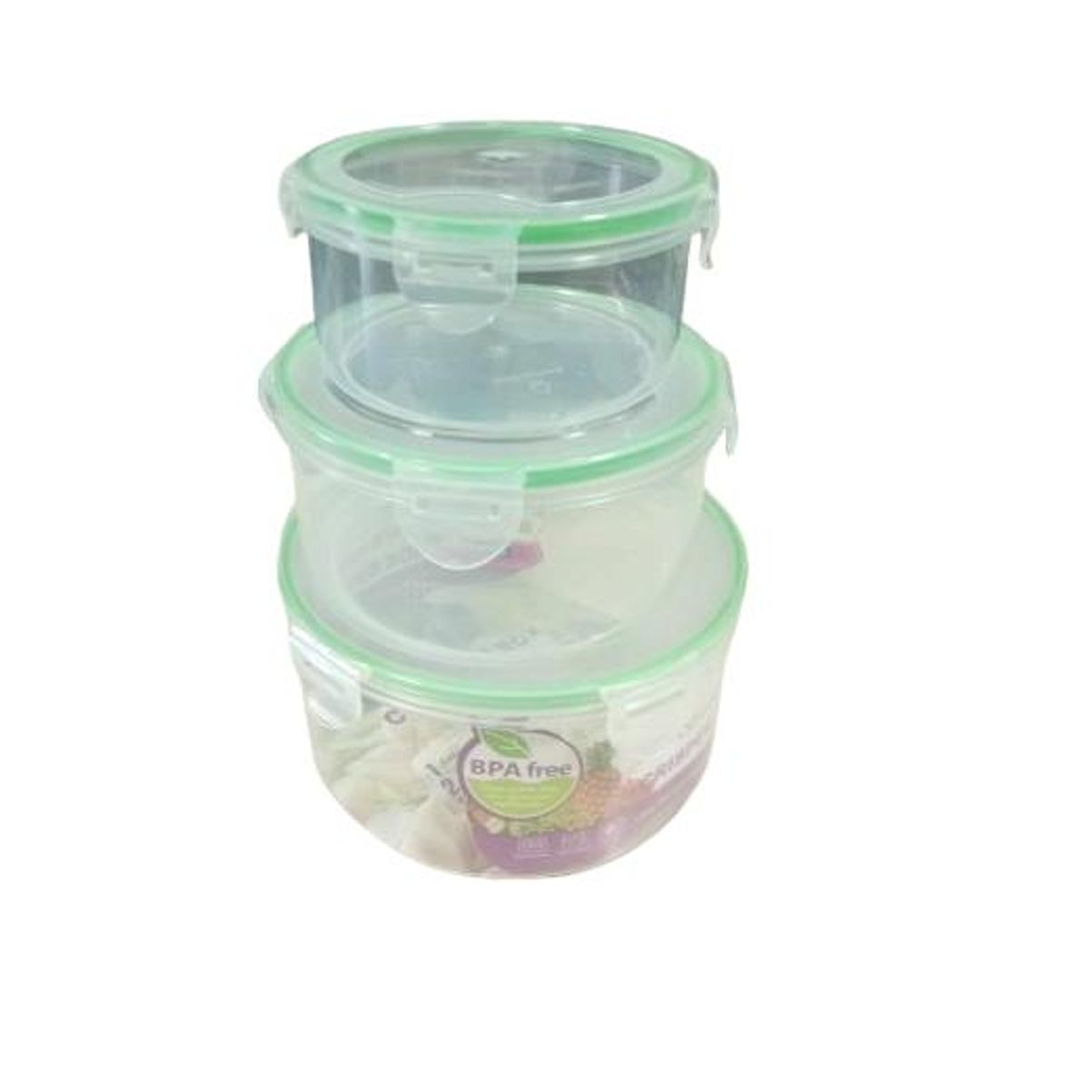 GENERICO - Pack 3 piezas cajas plastico