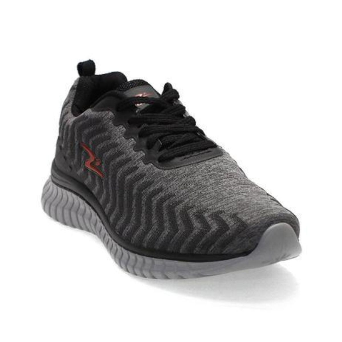 POZATINI - ZAPATILLA DEPORTIVA HOMBRE GRAFITO ROJO 8616