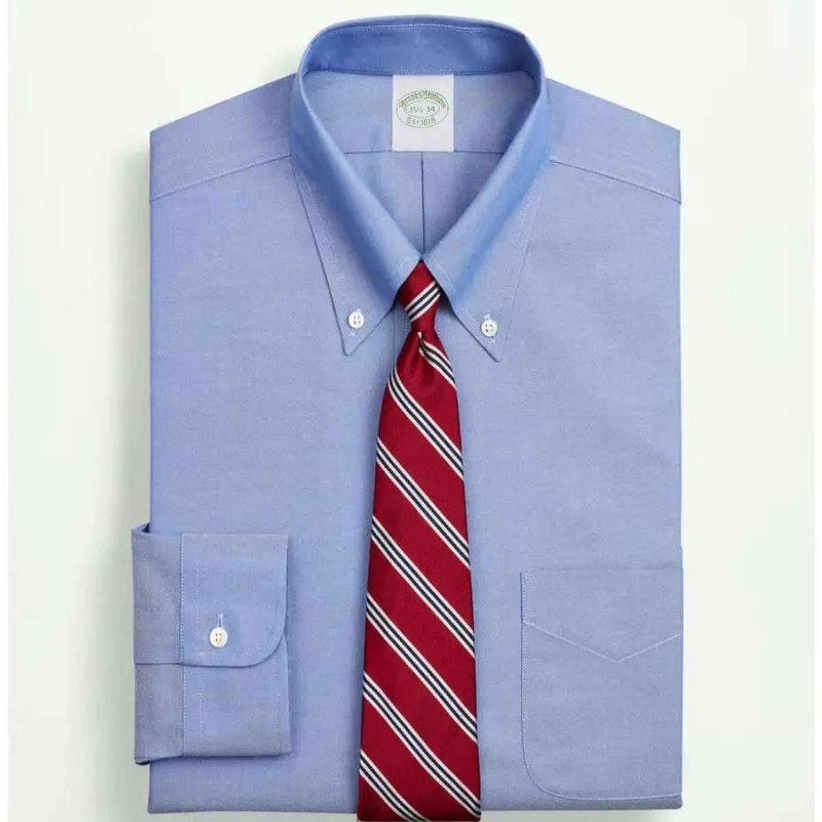 BROOKS BROTHERS - Camisa Hombre Ds Og Ni Sppt Pbd Slim Azul Brooks Brothers