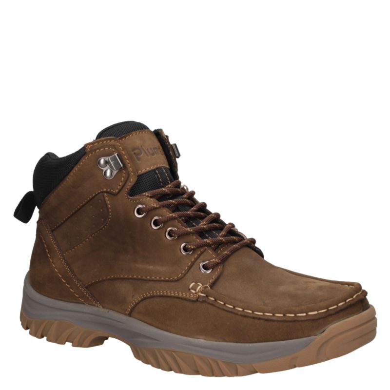 PLUMA - Botin Casual Hombre Marrón Pluma