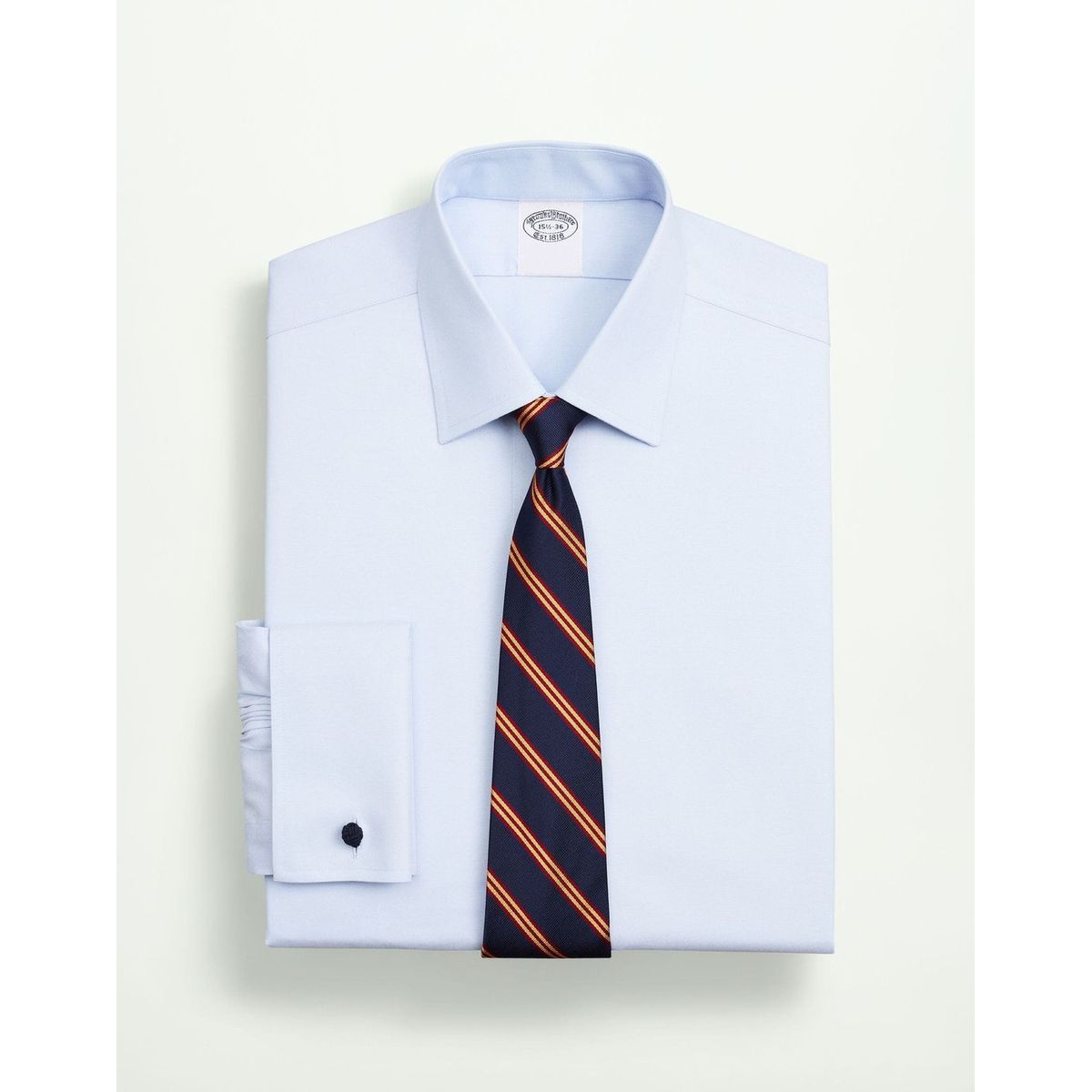 BROOKS BROTHERS - Camisa Hombre Ds Og Ni Sppt Ain Fc Ff Np Slim Celeste Brooks Brothers