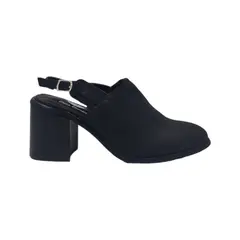 HERIEL - Zapato Negro Eco Cuero Mujer