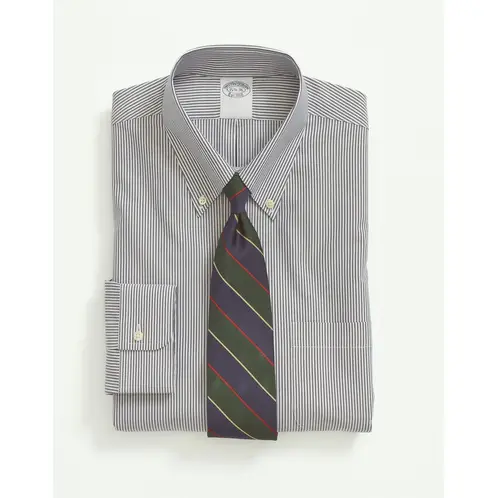 BROOKS BROTHERS - Camisa Hombre Ds Ni Sppt Pbd Reg - Candy Stp Azul