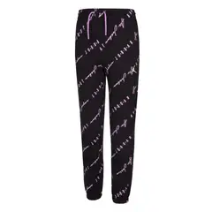 JORDAN - PANTALÓN KIDS AOP NEGRO