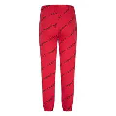 JORDAN - PANTALÓN KIDS AOP ROJO