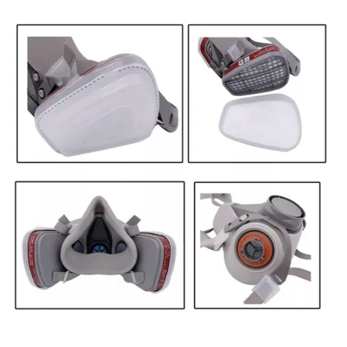 ESHOPANGIE - Mascarilla Antigas 6200+filtros 6001p100ácidosvorgánic