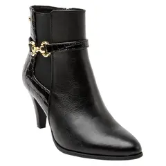 BRUNO ROSSI - Botin Casual Mujer Negro