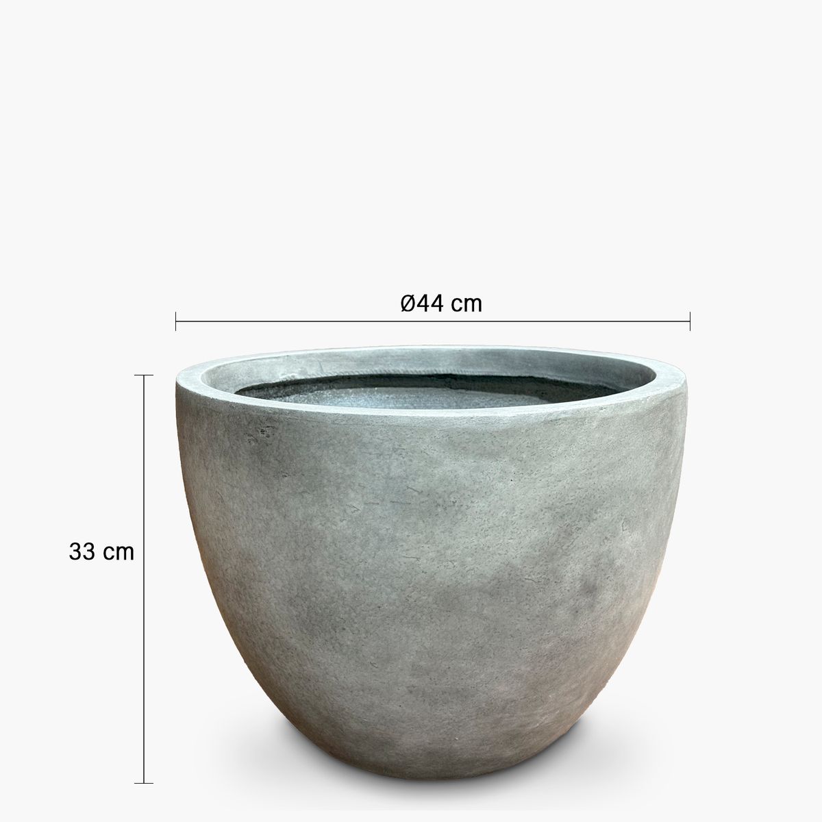 FORM DESIGN - Macetero Lauca 33 Gris Form