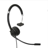 Audífono Monoaural con Micrófono y Control por Cable - USB-A