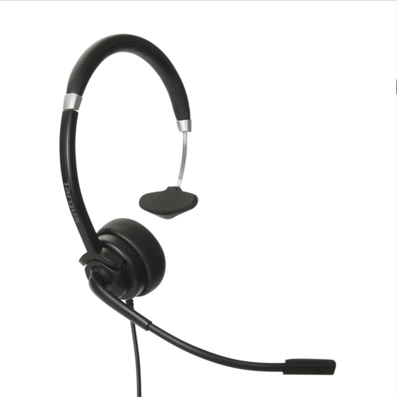 TARGUS - Audífono Targus Monoaural con Micrófono y Control por Cable - USB-A