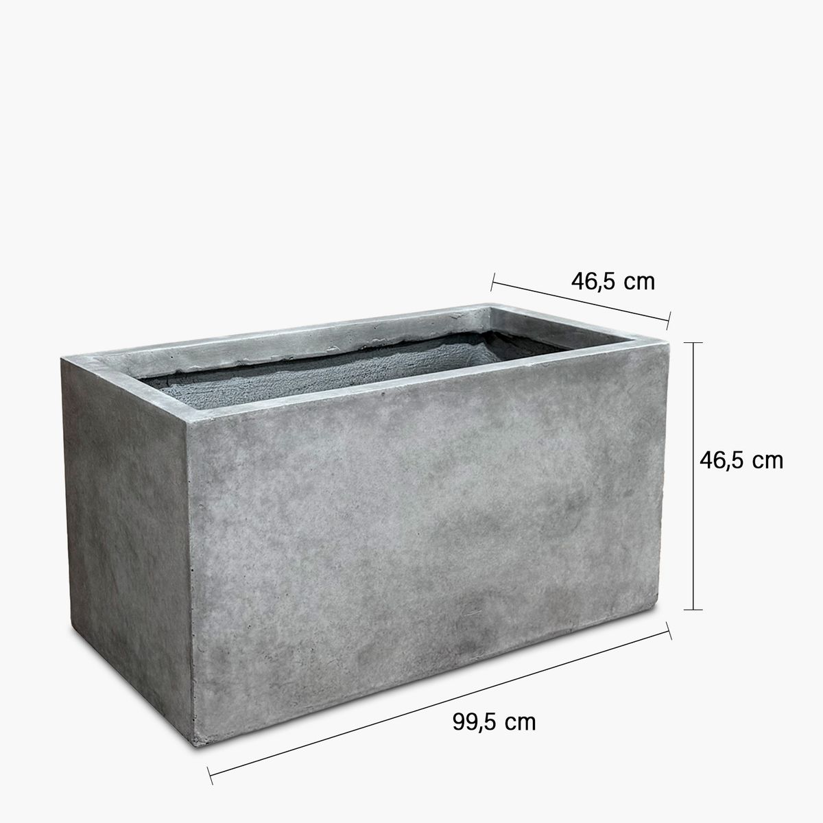 FORM DESIGN - Macetero Patagonia Medio 46 Gris Form