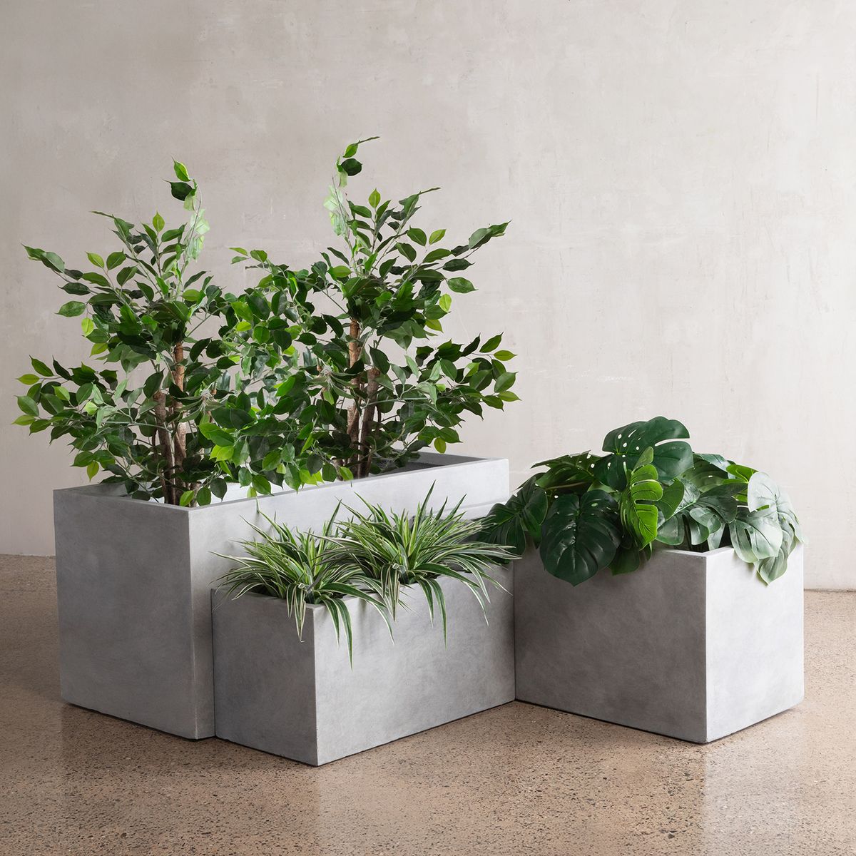 FORM DESIGN - Macetero Patagonia Medio 37 Gris Form