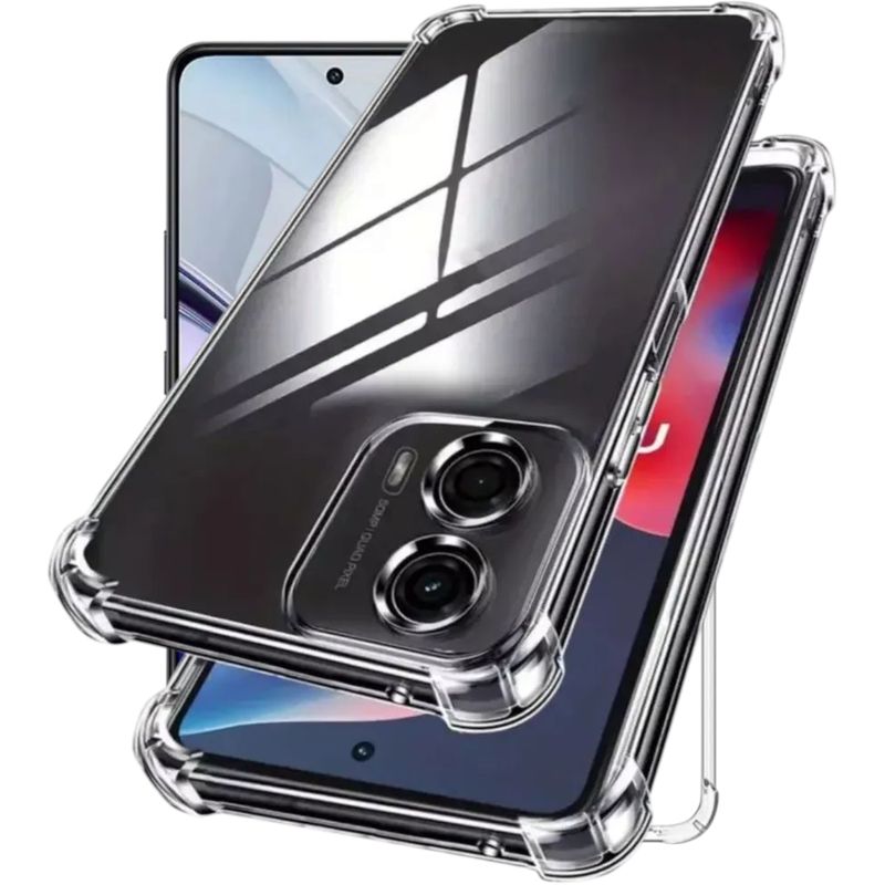 GENERICO - CARCASA TRANSPARENTE PARA MOTOROLA G24 POWER PROTECTOR CAMARA