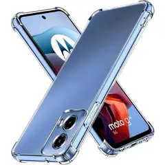 GENERICO - CARCASA TRANSPARENTE PARA MOTOROLA G35 5G PROTECTOR CAMARA