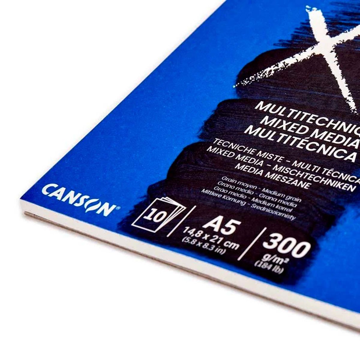 CANSON - Croquera Canson XL Mix-Media 300gr 15 hjs A5(14.8x21cm)
