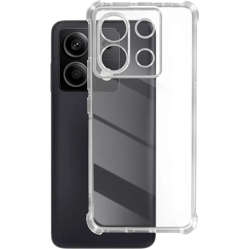 GENERICO - CARCASA TRANSPARENTE PARA XIAOMI REDMI NOTE 13 4G PROTECTOR CAMARA