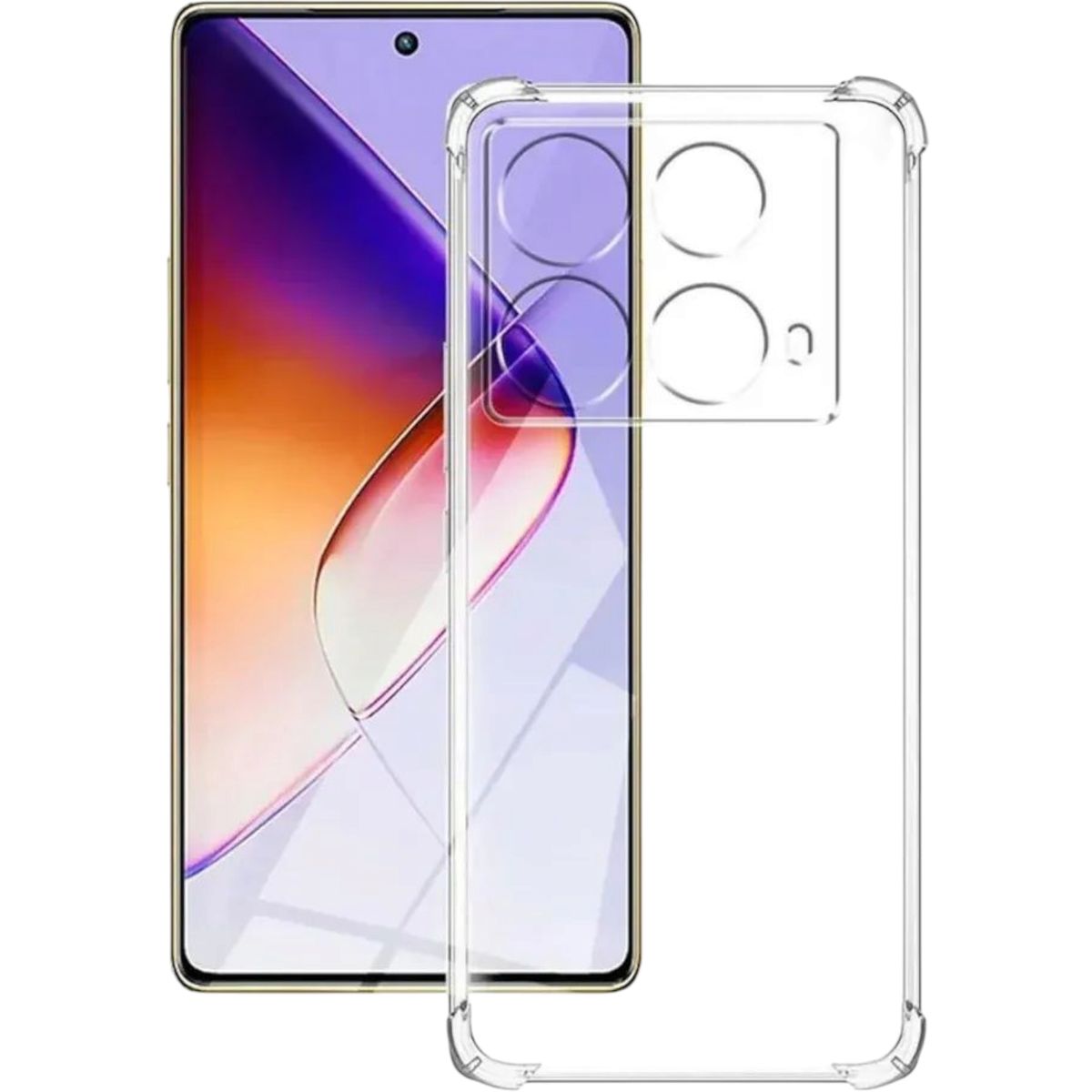 GENERICO - CARCASA TRANSPARENTE PARA INFINIX NOTE 40 PROTECTOR CAMARA
