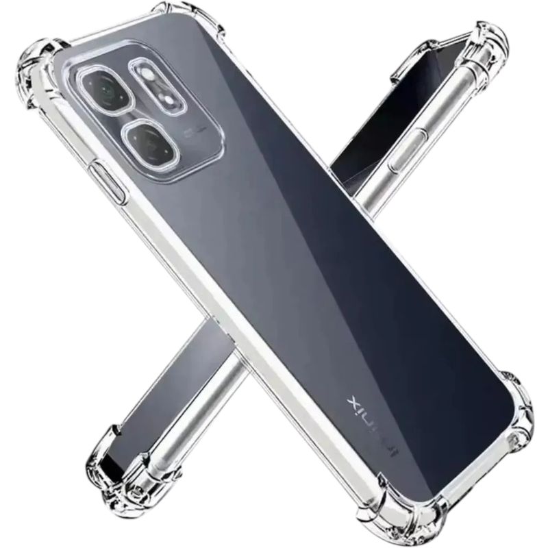 GENERICO - CARCASA TRANSPARENTE PARA INFINIX SMART 9 PROTECTOR CAMARA