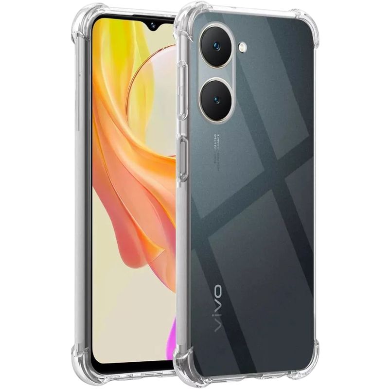 GENERICO - CARCASA TRANSPARENTE PARA VIVO Y03 PROTECTOR CAMARA