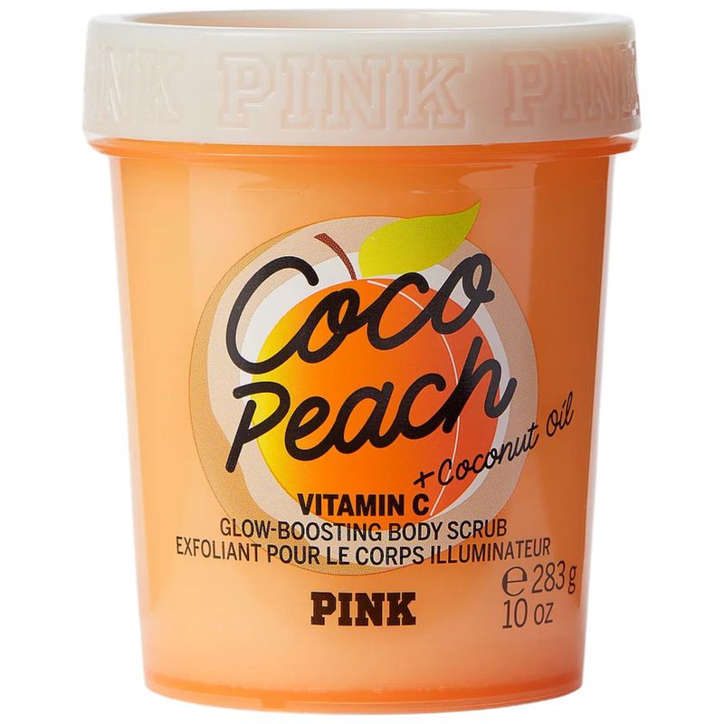 PINK - Exfoliante Coco Peach de Pink Victorias Secret -283g
