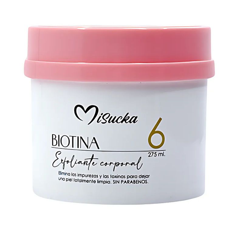 GENERICO - Exfoliante corporal Misucka con Biotina - 275 ML
