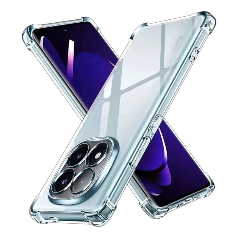 GENERICO - CARCASA TRANSPARENTE PARA XIAOMI REDMI NOTE 14 PRO 4G PROTECTOR CAMARA