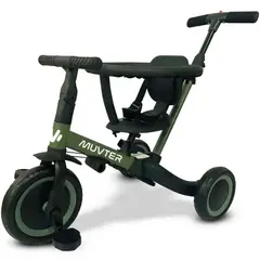 MUVTER - Triciclo Multifuncional 5 en 1 Ride Verde