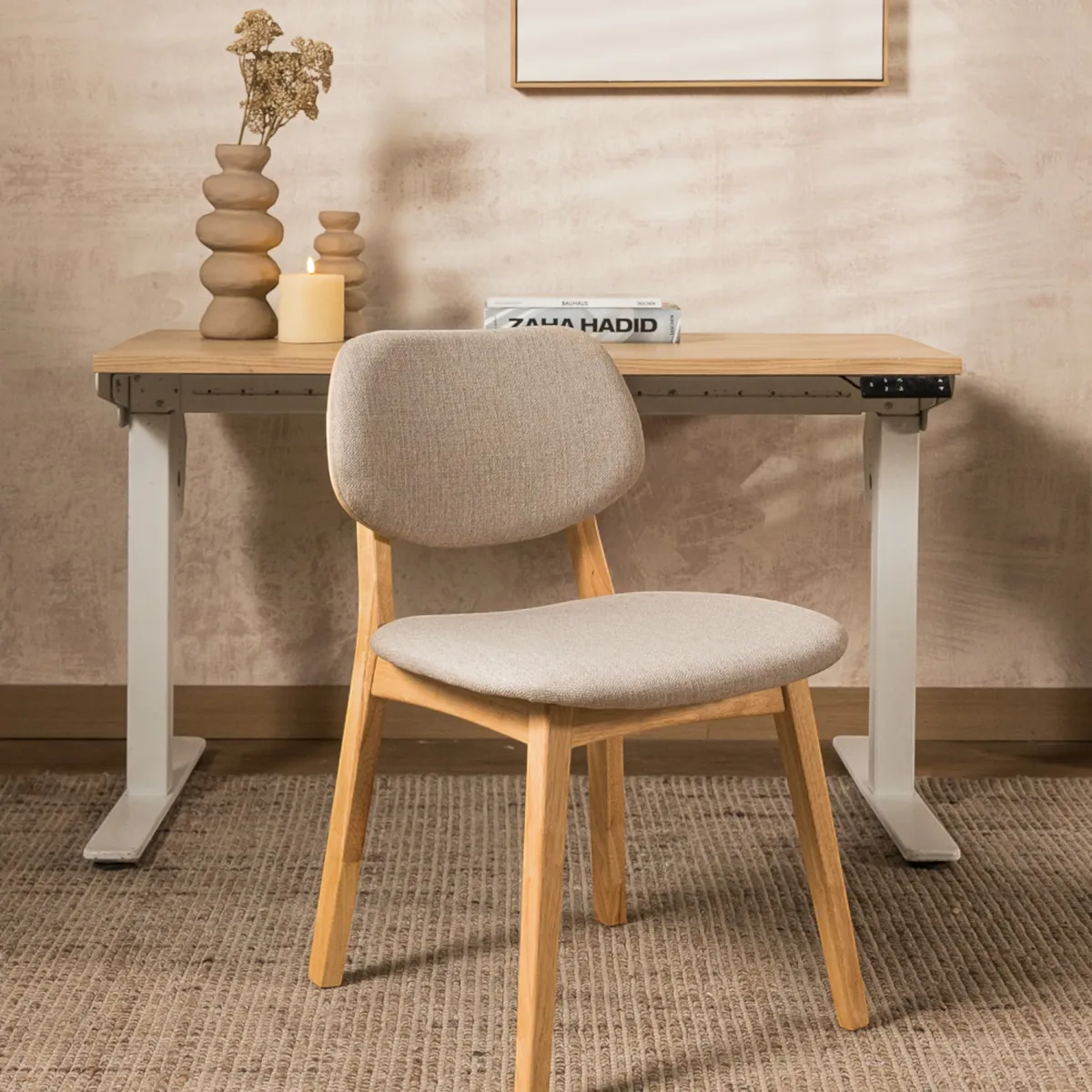 AMOBLE - Silla Majadas Gris Amoblé