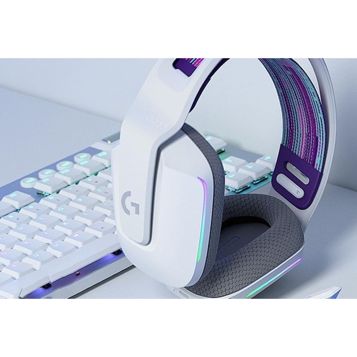 GENERICO - Almohadillas Para Audifonos Logitech G733 G535 G335 - Gris