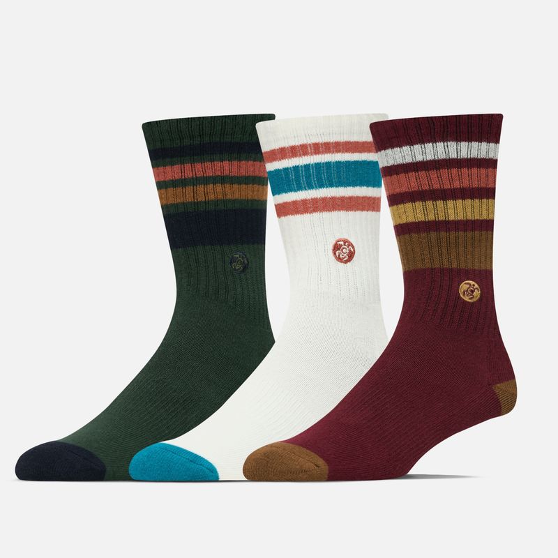 HAKA HONU - Calcetines Las Tres Puntas Pack Medio Multicolor Haka Honu