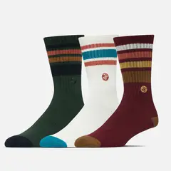 HAKA HONU - Calcetines Las Tres Puntas Pack Medio Multicolor