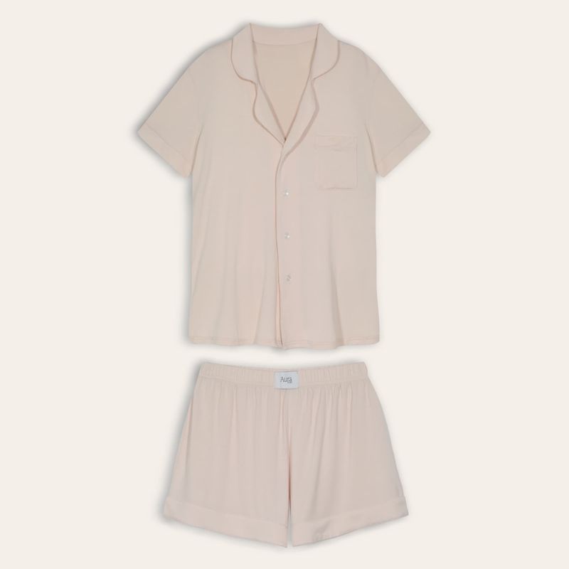 HYPNOS - Set Pijama Mujer - Bambú - Fresco y Suave - Rosado - Hypnos