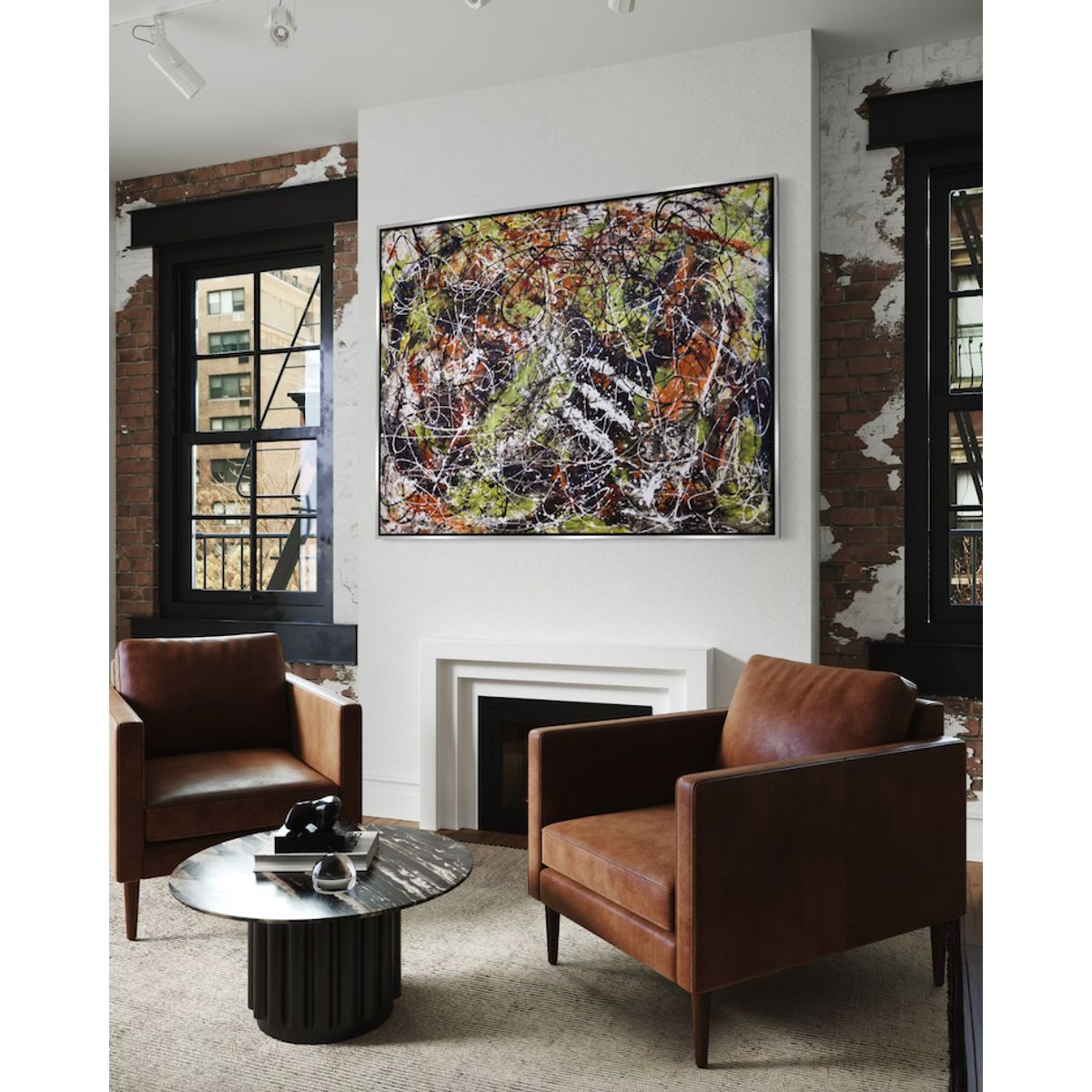 GENERICO - Cuadro decorativo abstracto 150 x 120