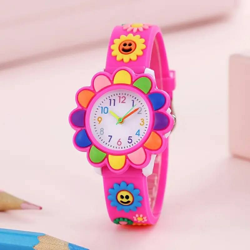 GENERICO - Reloj lindo de silicona para niña