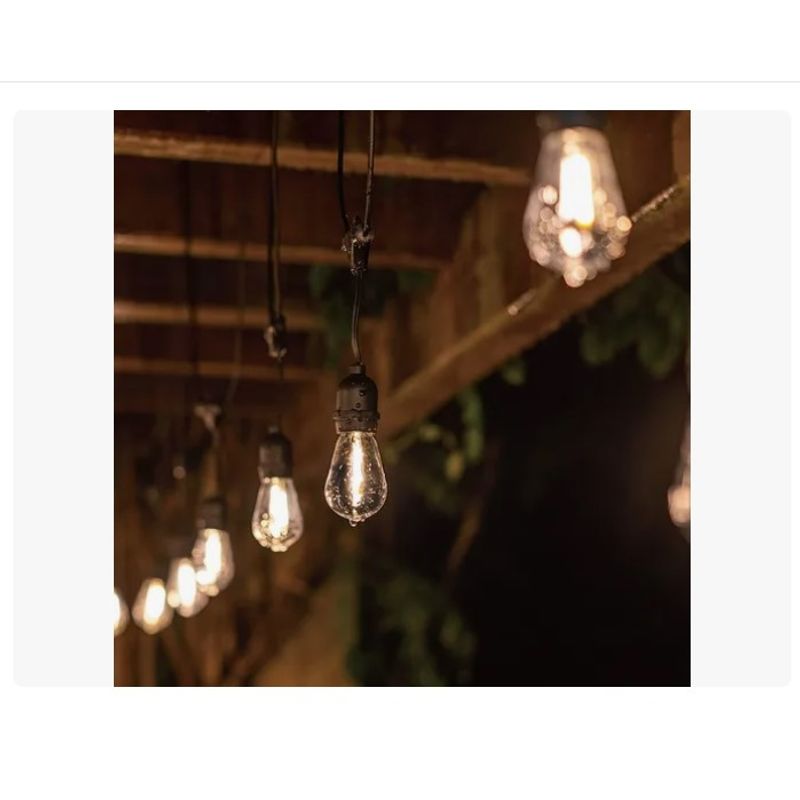 OFERTABKN - Guirnalda Luces Led 20 Metros Unible Exterior 20 Ampolletas