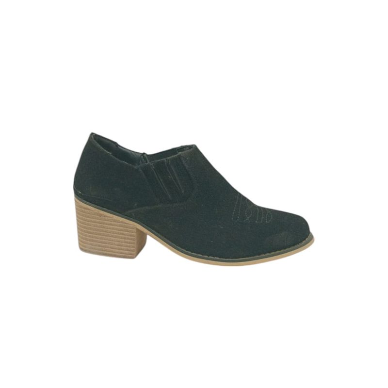 HERIEL - Zapato Negro Taco Mujer