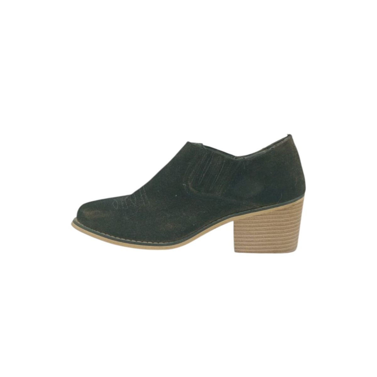 HERIEL - Zapato Negro Taco Mujer