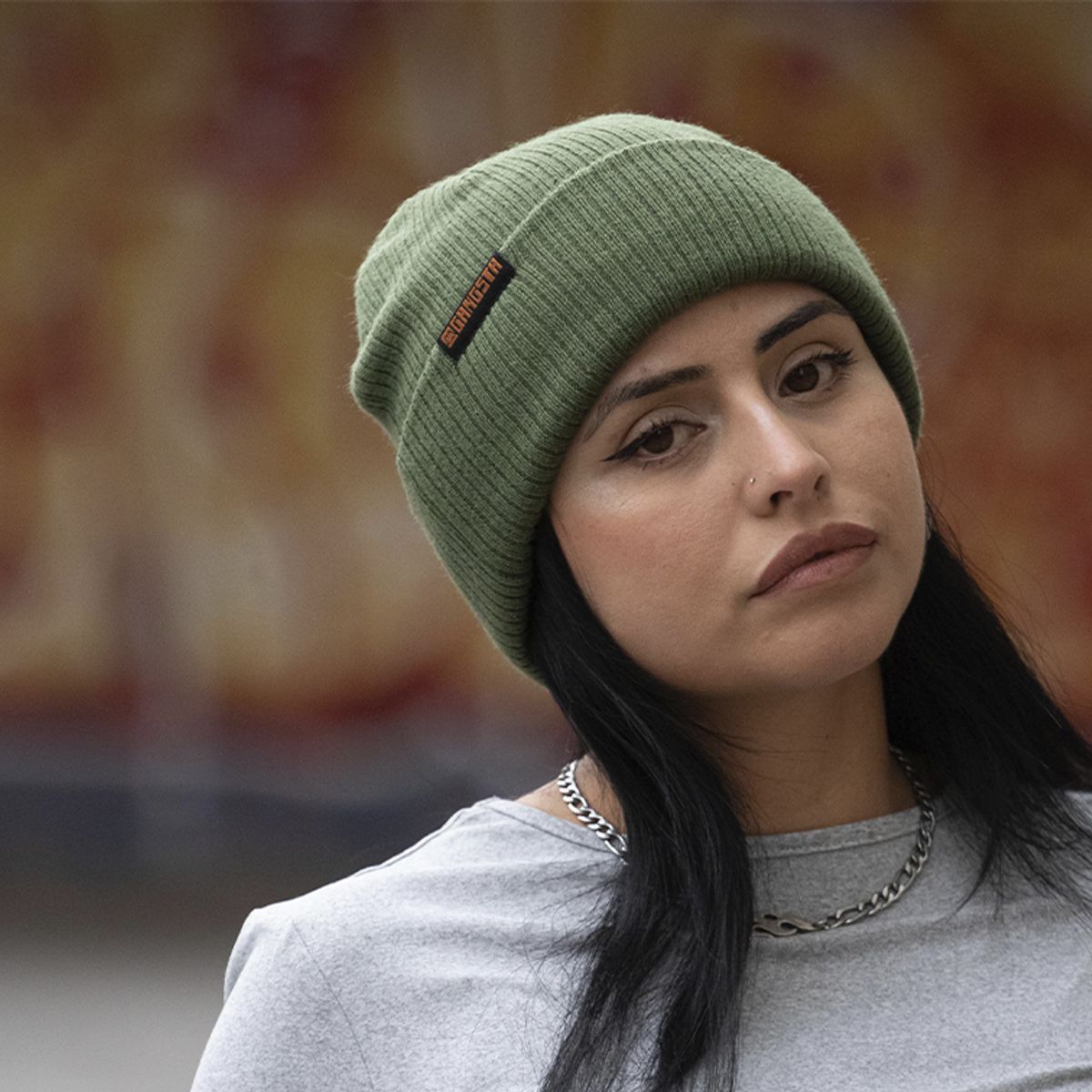 GANGSTA - Beanie Unisex Gangsta Docker Verde