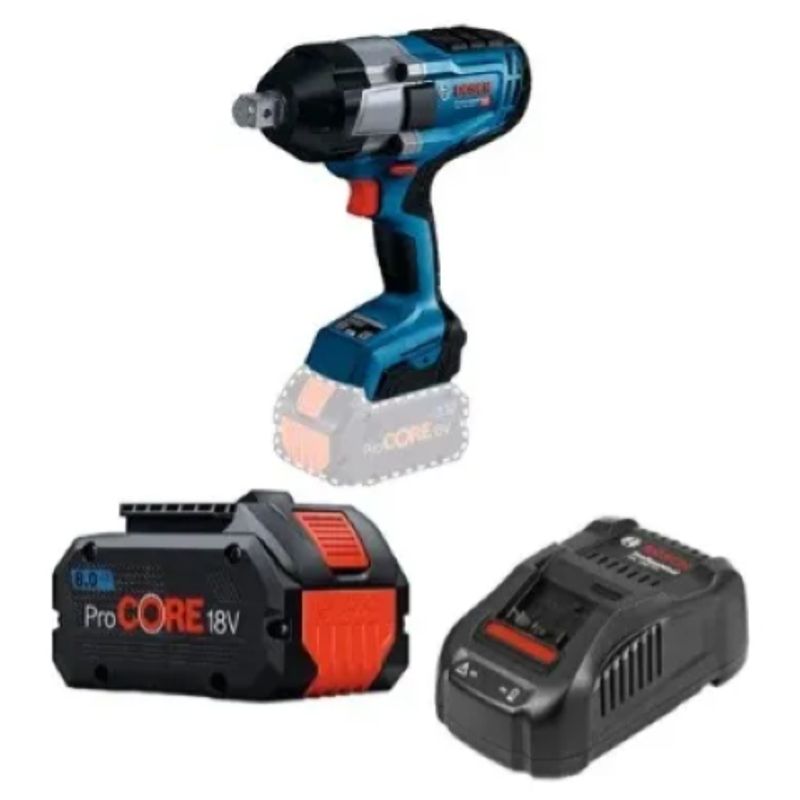 BOSCH - Kit Llave Impacto Gds 18v 1050 H + 1 Batería 8ah Procore BOSCH