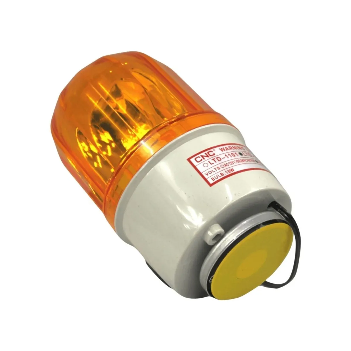 Baliza Amarilla Giratoria con Sirena e Imantada 220V LTD-1101J  CNC, marca GENERICO - Foto 2
