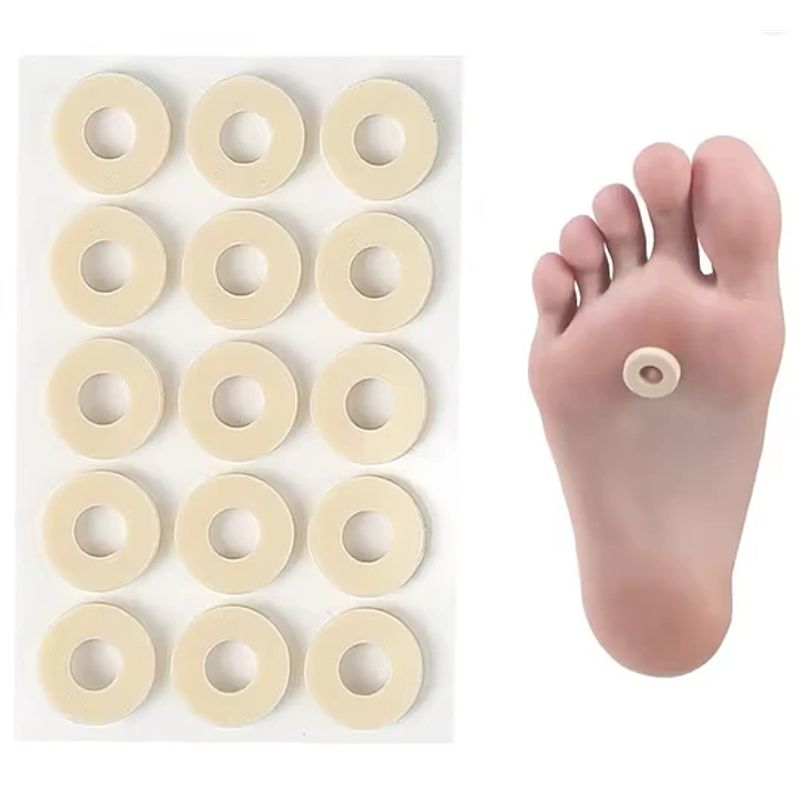 GENERICO - Set 15 Almohadilla Adhesiva Espuma para Callos 1,7 CM