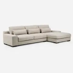 ROSEN - Sofá Seccional Soroa Derecho Large Tela Beige