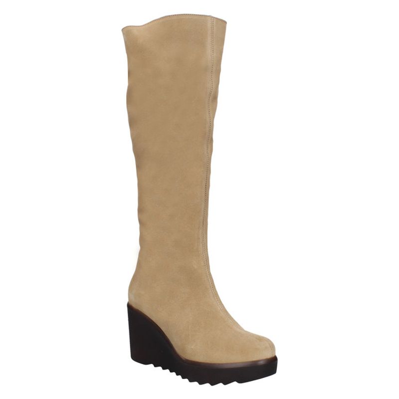 POLLINI - Bota Casual Mujer Beige Pollini