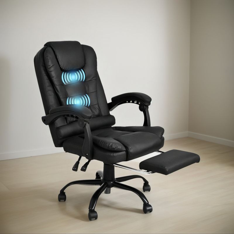 U BUY - Silla Oficina Ejecutiva Escritorio Giratoria Doble Masaje
