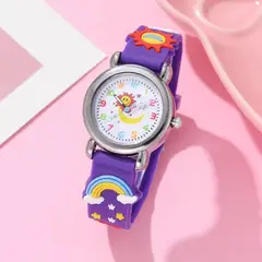 GENERICO - Reloj lindo de silicona para niña